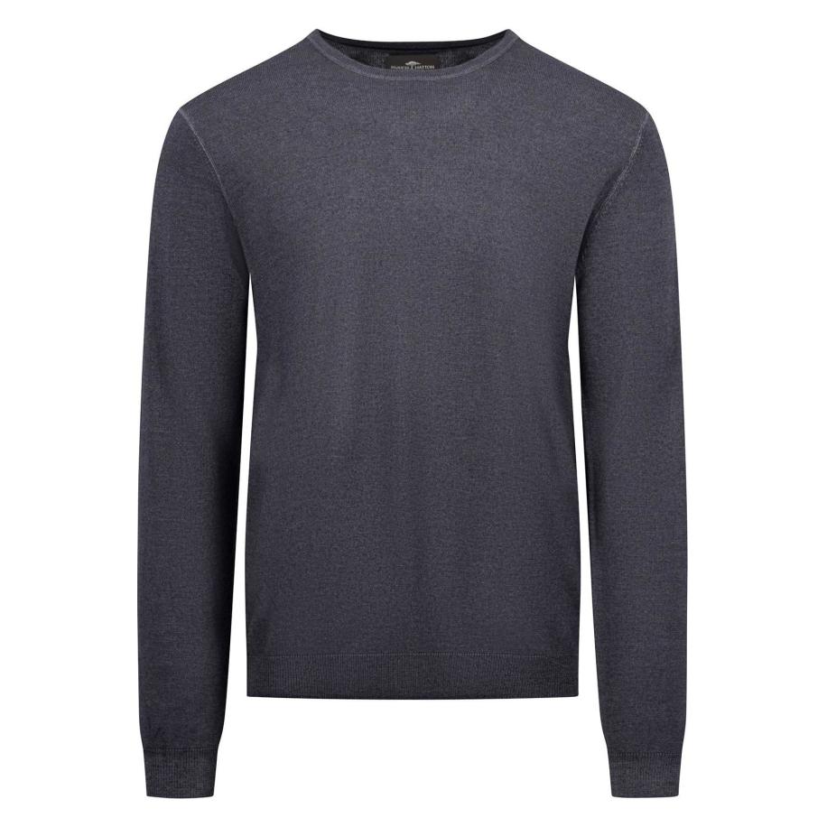 Fynch-Hatton Trui ronde hals, Effen Multicolor