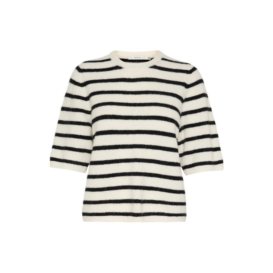 Gestuz Gestuz Trui AlphaGZ lichtbeige / zwart -