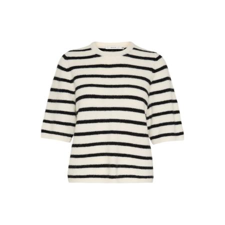 Gestuz Gestuz Trui AlphaGZ lichtbeige / zwart