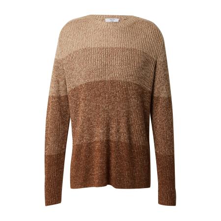 DAN FOX APPAREL DAN FOX APPAREL Trui Elia bruin / cappuccino / lichtbruin