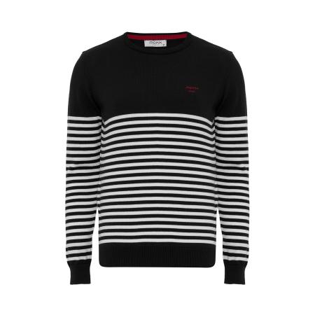 Moxx Paris Moxx Paris Trui rood / zwart / wit