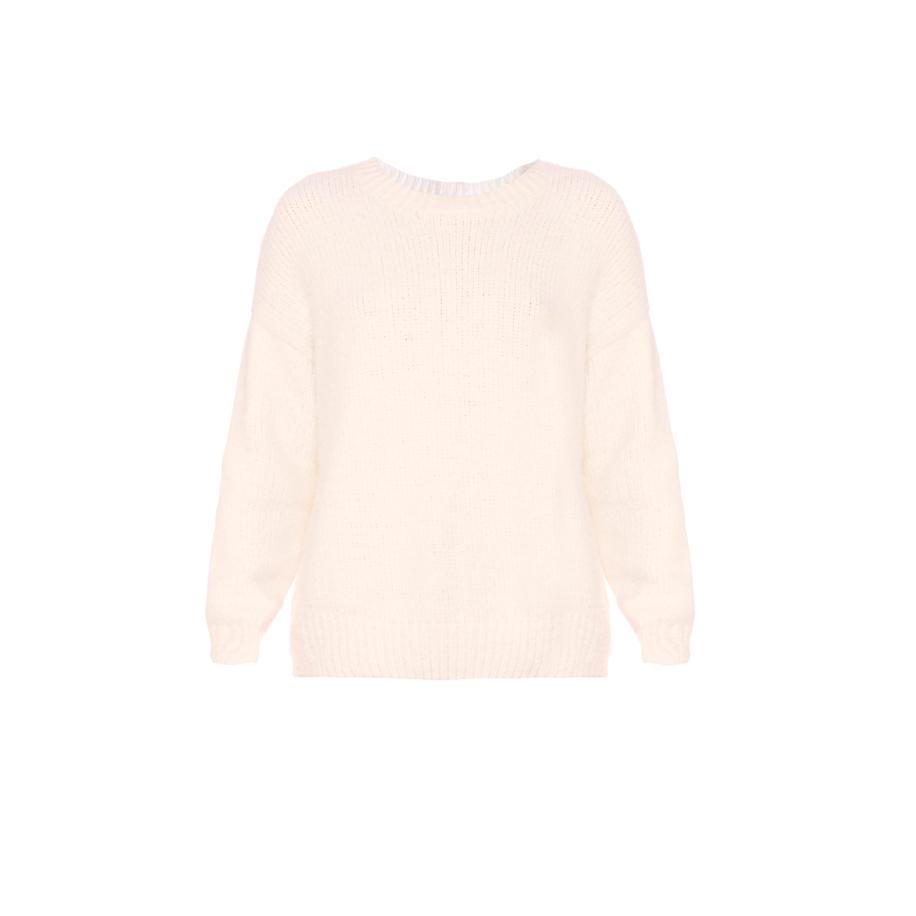 Le Temps des Cerises Le Temps Des Cerises Trui Daisy wit -