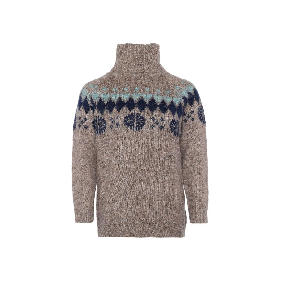 Jalene Jalene Trui beige / navy / lichtblauw -