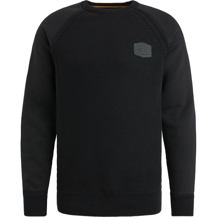 PME Legend Trui Knit Sweat Zwart Zwart
