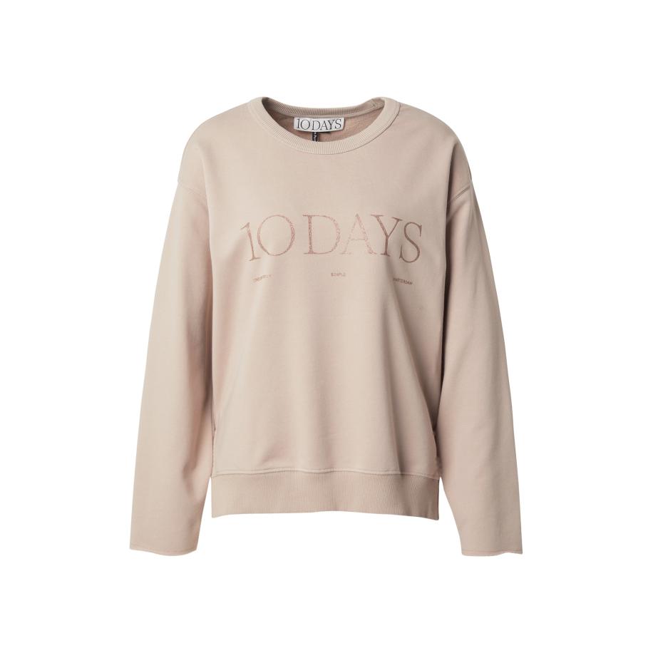 10DAYS 10Days Sweatshirt beige / donkerbeige -