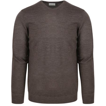 Profuomo Pullover Merino Taupe