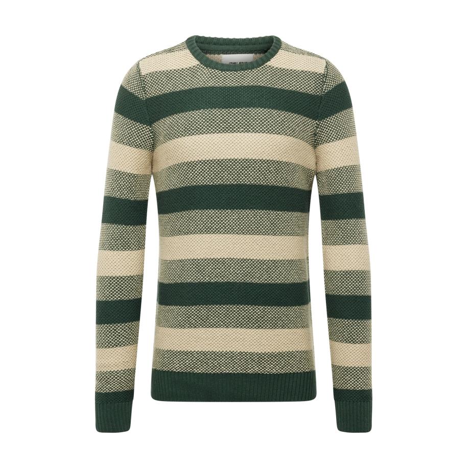 Blend BLEND Trui beige / donkergroen -