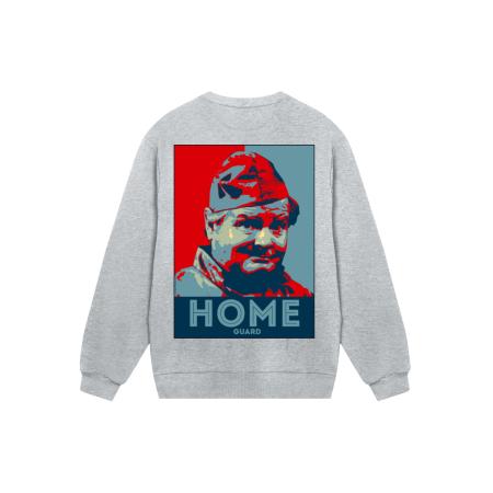 F4NT4STIC Sweatshirt TV Times Benny Hill Home Guard grijs / gemengde kleuren