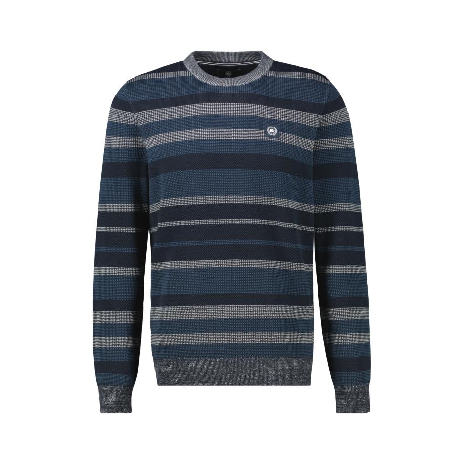 Lerros LERROS Trui blauw / navy / grijs -