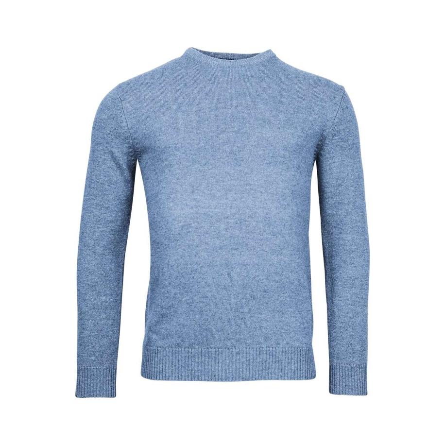 Baileys Trui ronde halslichtblauw, Effen Blauw