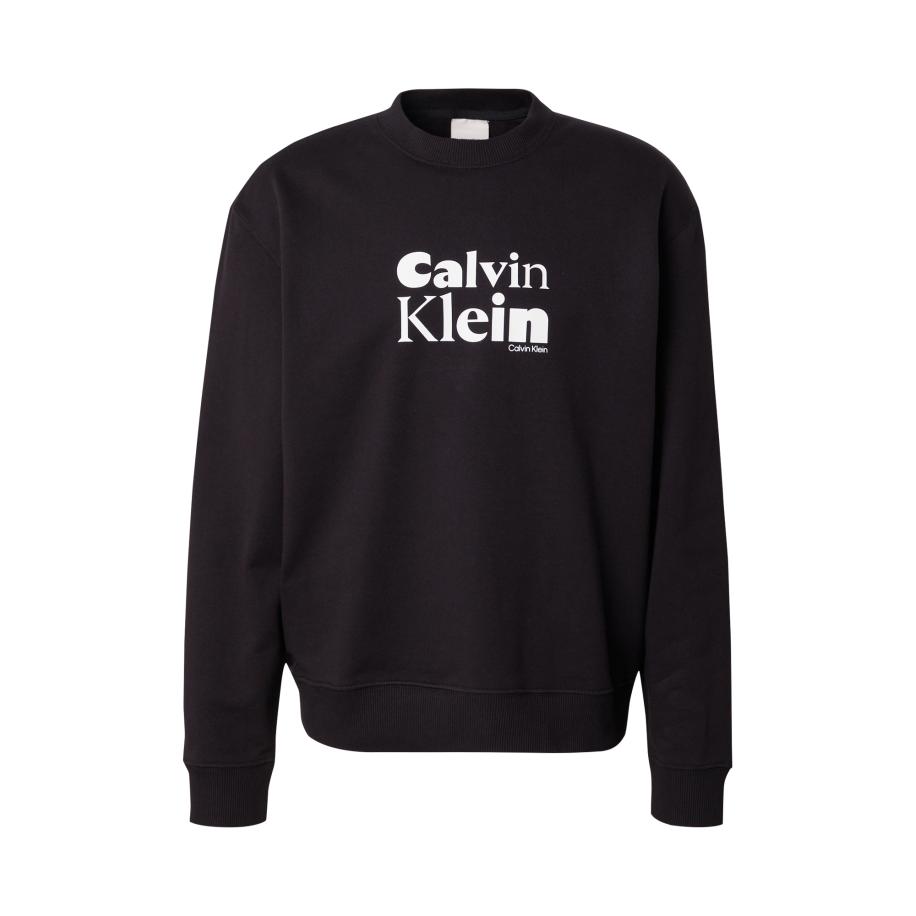 Calvin Klein Calvin Klein Sweatshirt zwart / wit -