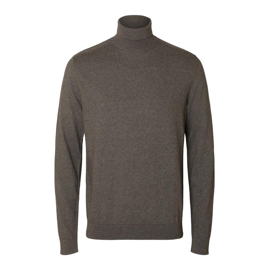 Selected SELECTED Trui SLHBERG donkerbruin -