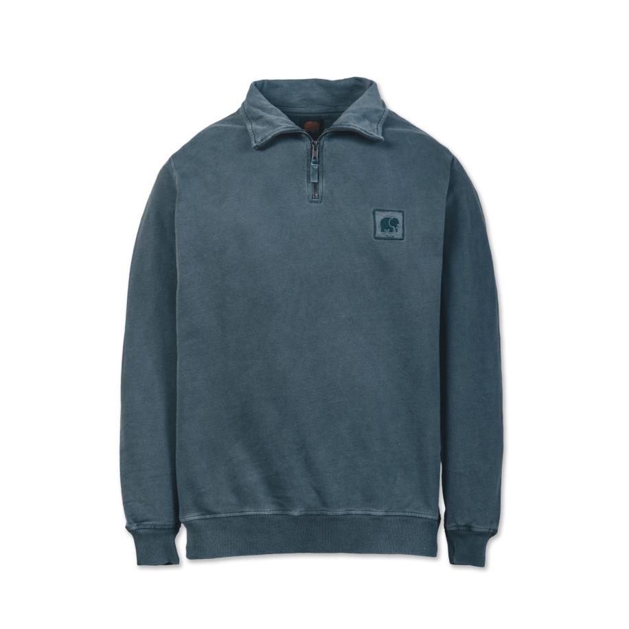 Trendsplant Trendsplant Sweatshirt SAUCE LOOPBACK blauw -