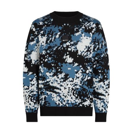 Karl Lagerfeld KARL LAGERFELD JEANS Trui navy / zwart / wit