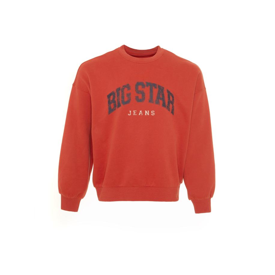 Big Star BIG STAR Sweatshirt Rubekana marine / oranje / wit -