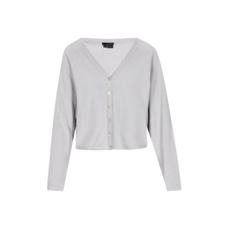 DreiMaster DreiMaster Klassik Gebreid vest grijs