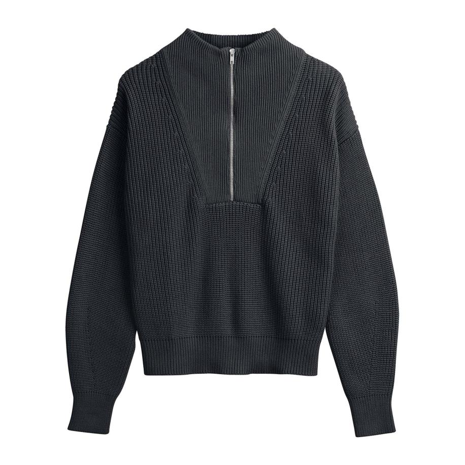 MELA Trui Kimaya zwart Zwart