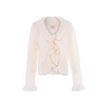 aleva aleva Gebreid vest wolwit