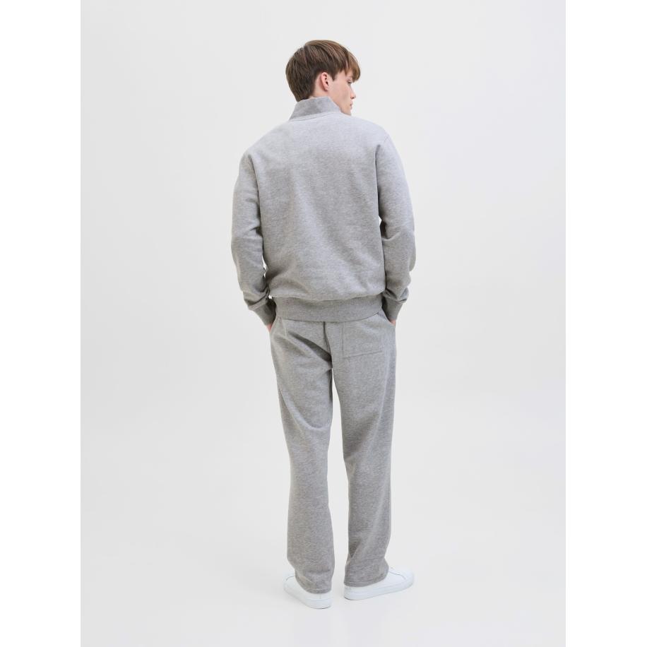 JJ Rebel JJ Rebel Sweatshirt JREBZACK grijs gemêleerd / zwart -