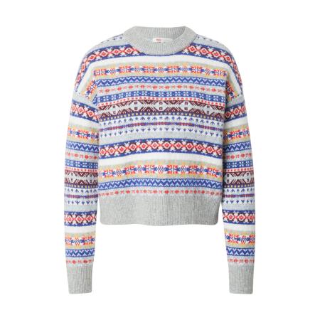 Levi's LEVIS ® Trui Ines Fairlisle blauw / geel / grijs / bourgogne