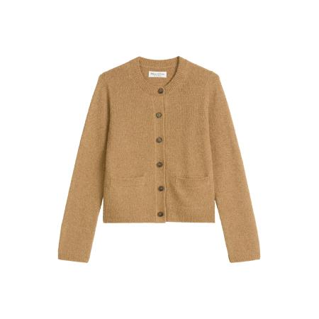 Marc O'Polo Marc OPolo Gebreid vest cappuccino