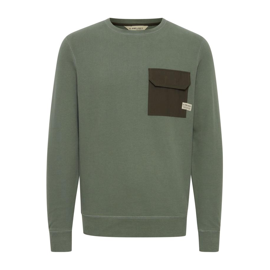 11 Project 11 Project Trui Pelle olijfgroen / donkergroen -