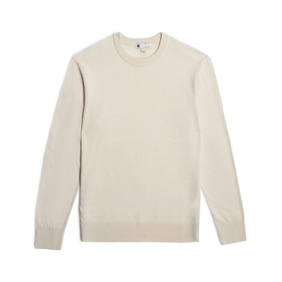 G-Star RAW G-STAR Trui Premium core offwhite -