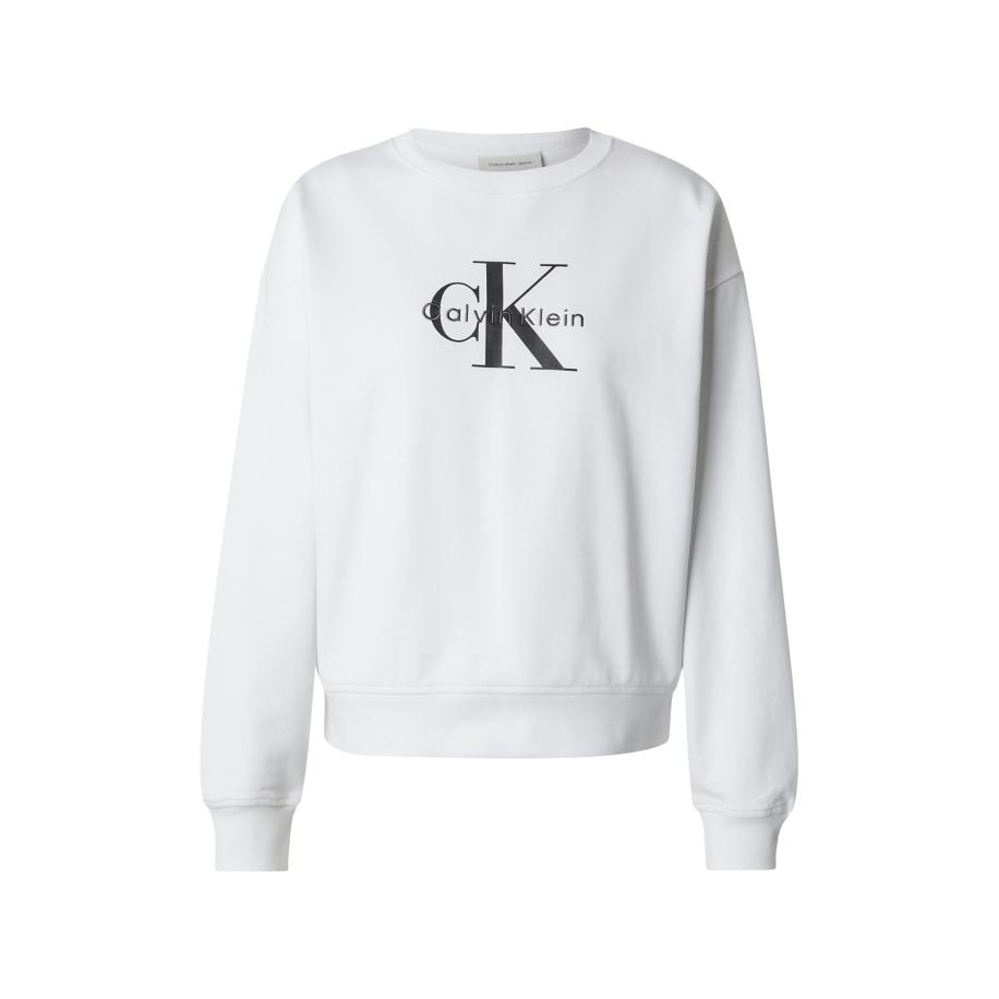 Calvin Klein Calvin Klein Jeans Sweatshirt grijs / zwart / wit -