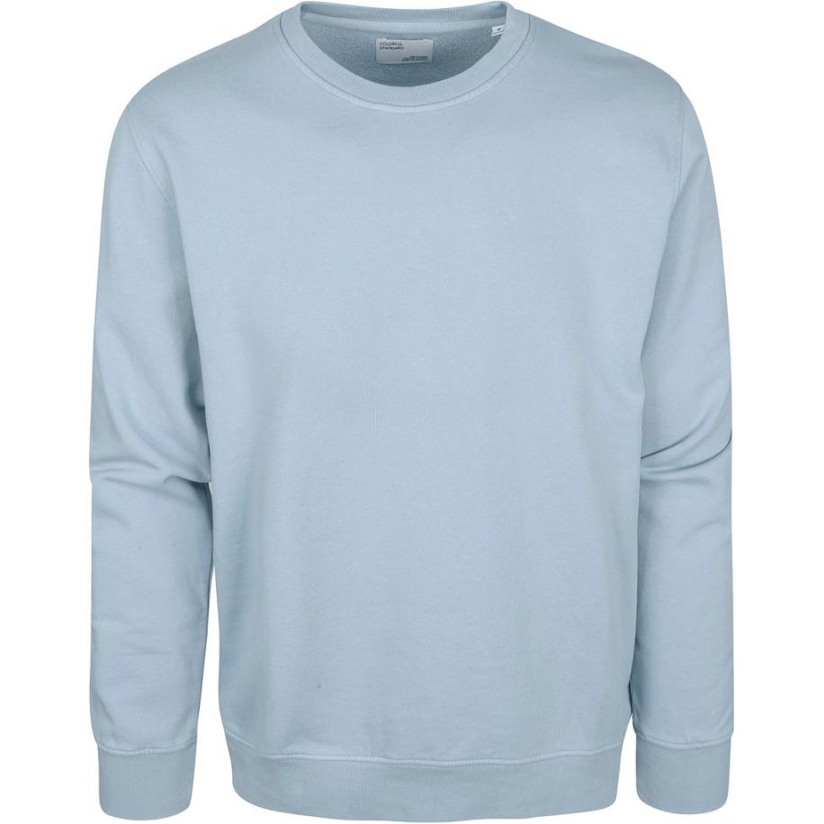 Colorful Standard Sweater Polar Blue Blauw
