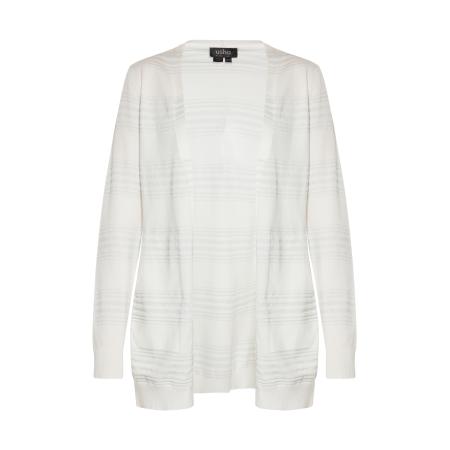 Usha usha BLACK LABEL Gebreid vest wolwit