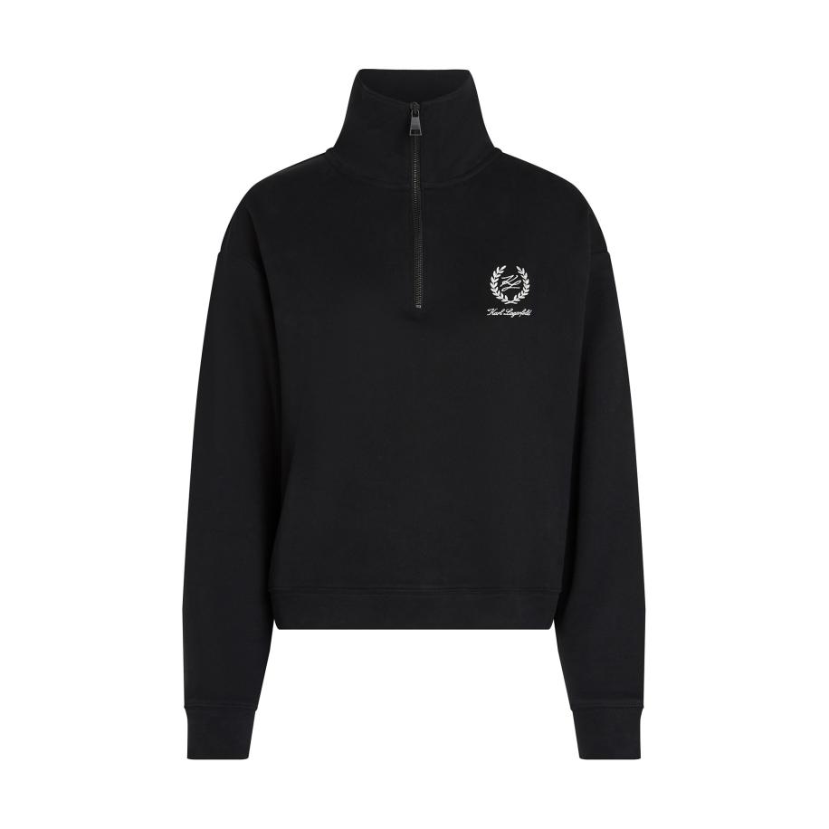 Karl Lagerfeld Karl Lagerfeld Sweatshirt Hotel zwart / wit -