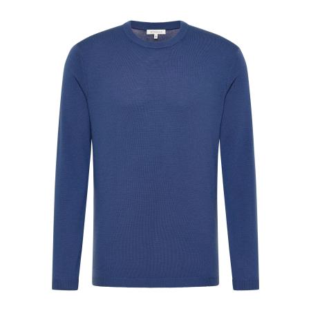 ETERNA Trui denim, Effen