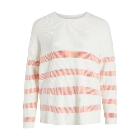 Vila VILA Trui rood / wit gemêleerd