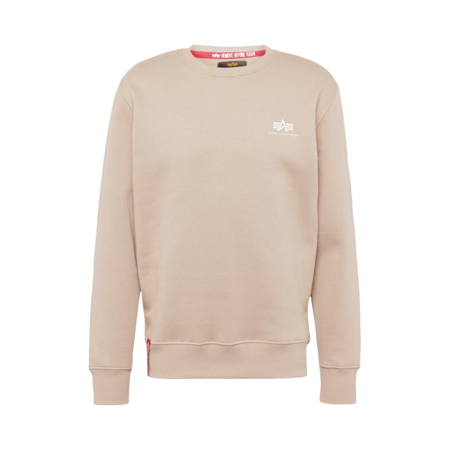 Alpha Industries ALPHA INDUSTRIES Sweatshirt sand / rood / wit -