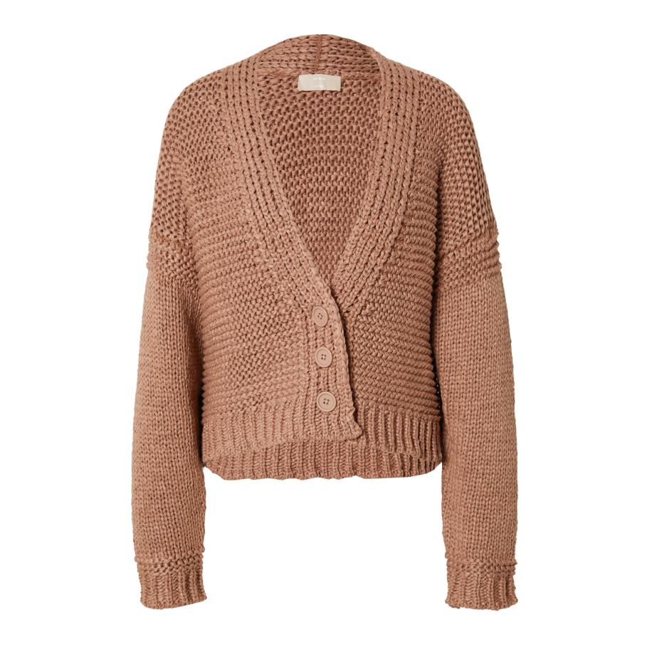 ABOUT YOU LENI KLUM x ABOUT YOU Gebreid vest Karli roestbruin -