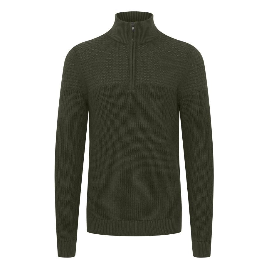 11 Project 11 Project Trui Adam groen / zwart / wit -