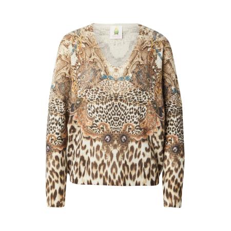 PRINCESS GOES HOLLYWOOD PRINCESS GOES HOLLYWOOD Trui beige / lichtbeige / blauw / donkerbruin