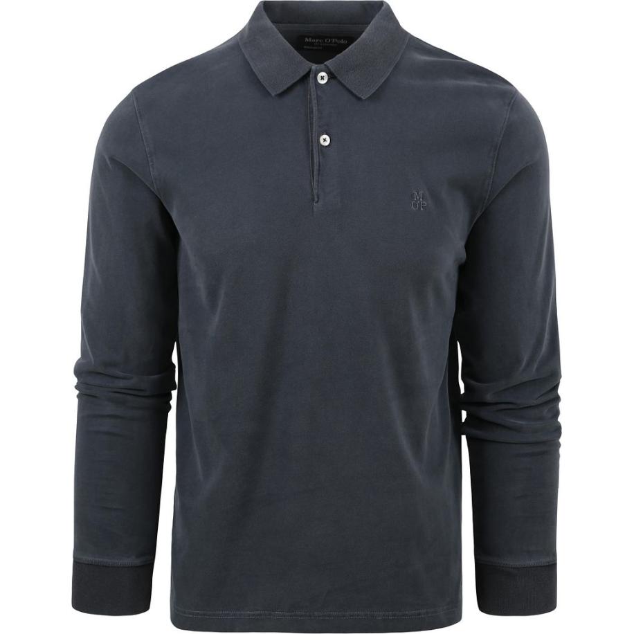 Marc O'Polo Poloshirt Navy Blauw