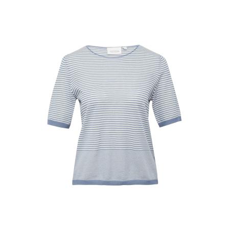 comma casual identity comma casual identity Trui duifblauw / wit