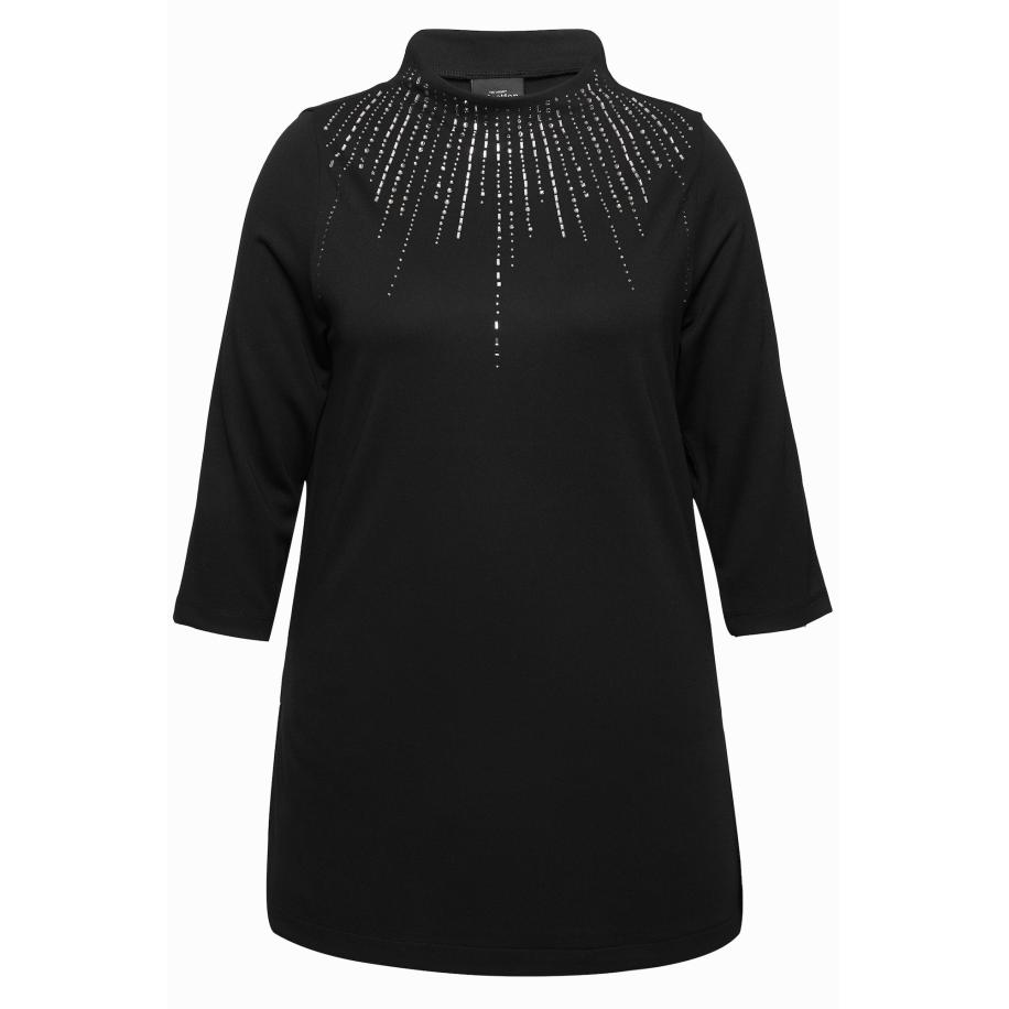 Ulla Popken Ulla Popken Sweatshirt zwart -