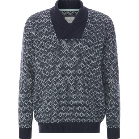 BABISTA BABISTA Trui Omarion donkerblauw / mintgroen