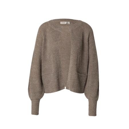 Fransa Fransa Gebreid vest FR Eretta bruin gemêleerd