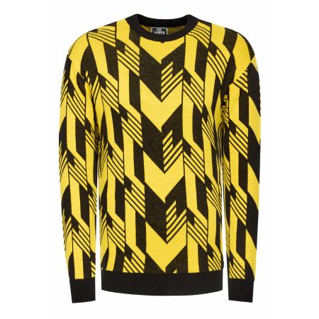 Rusty Neal Rusty Neal Trui geel / zwart