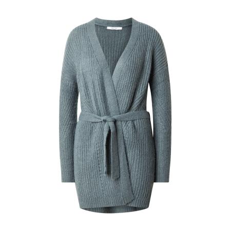 ABOUT YOU ABOUT YOU Gebreid vest Aleana grijs / groen