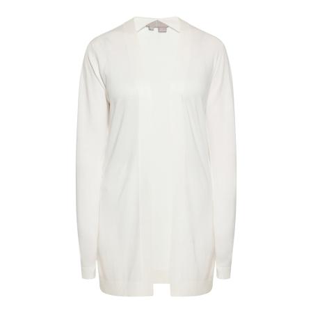 RISA RISA Gebreid vest wolwit