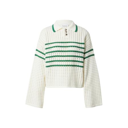 Noella Trui Leen groen / wit