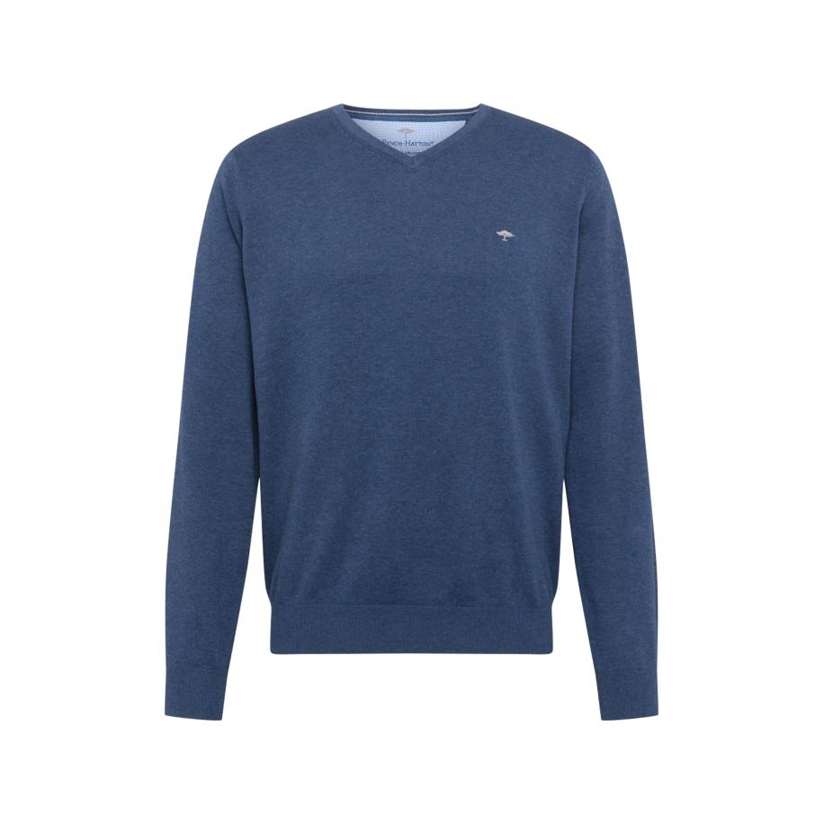 Fynch-Hatton FYNCH-HATTON Trui blauw gemêleerd / wit -