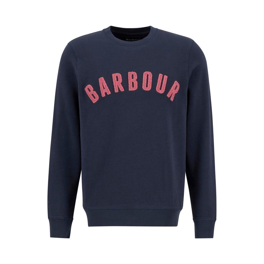 Barbour Barbour Sweatshirt navy / framboos -