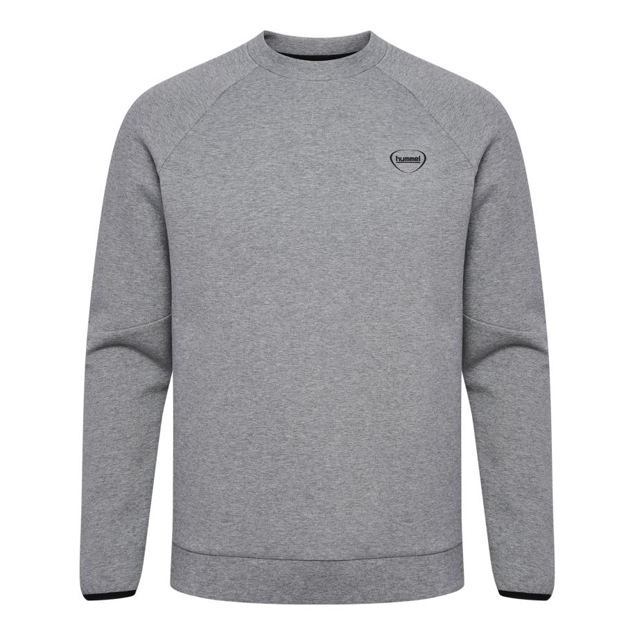 Hummel Sweatshirt grijs / zwart Grijs