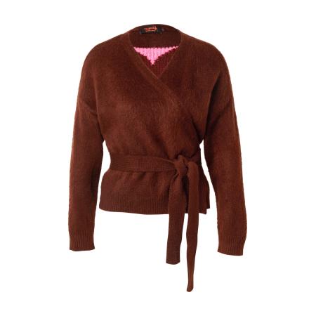 miss goodlife miss goodlife Trui kastanjebruin / rosa